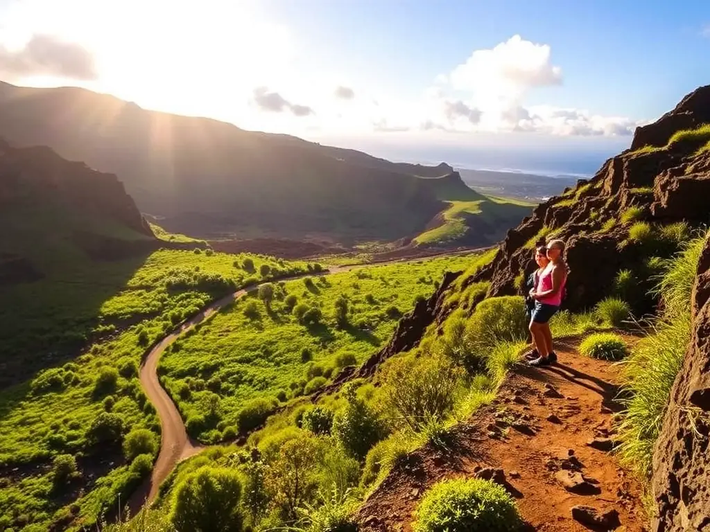 A stunning photograph of the Koko Crater Arch Trail, capturing the adventurous spirit of a customized private tour.